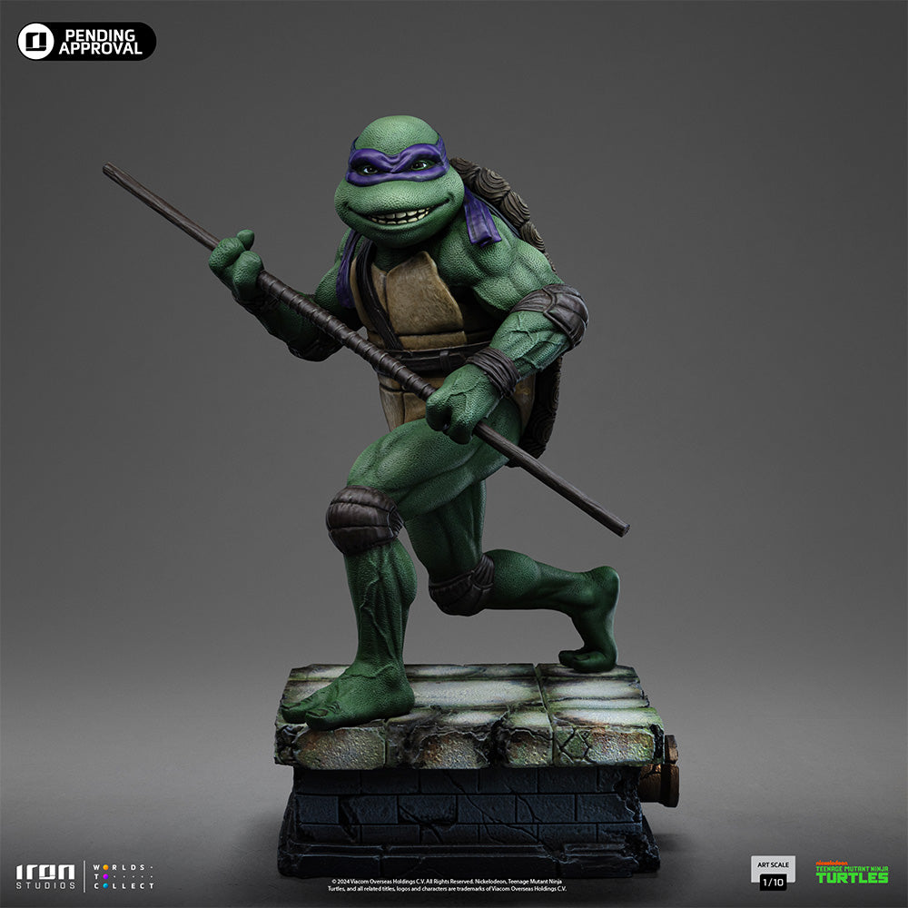 Estátua Donatello - As Tartarugas Ninja - Art Scale 1/10 - Iron Studios