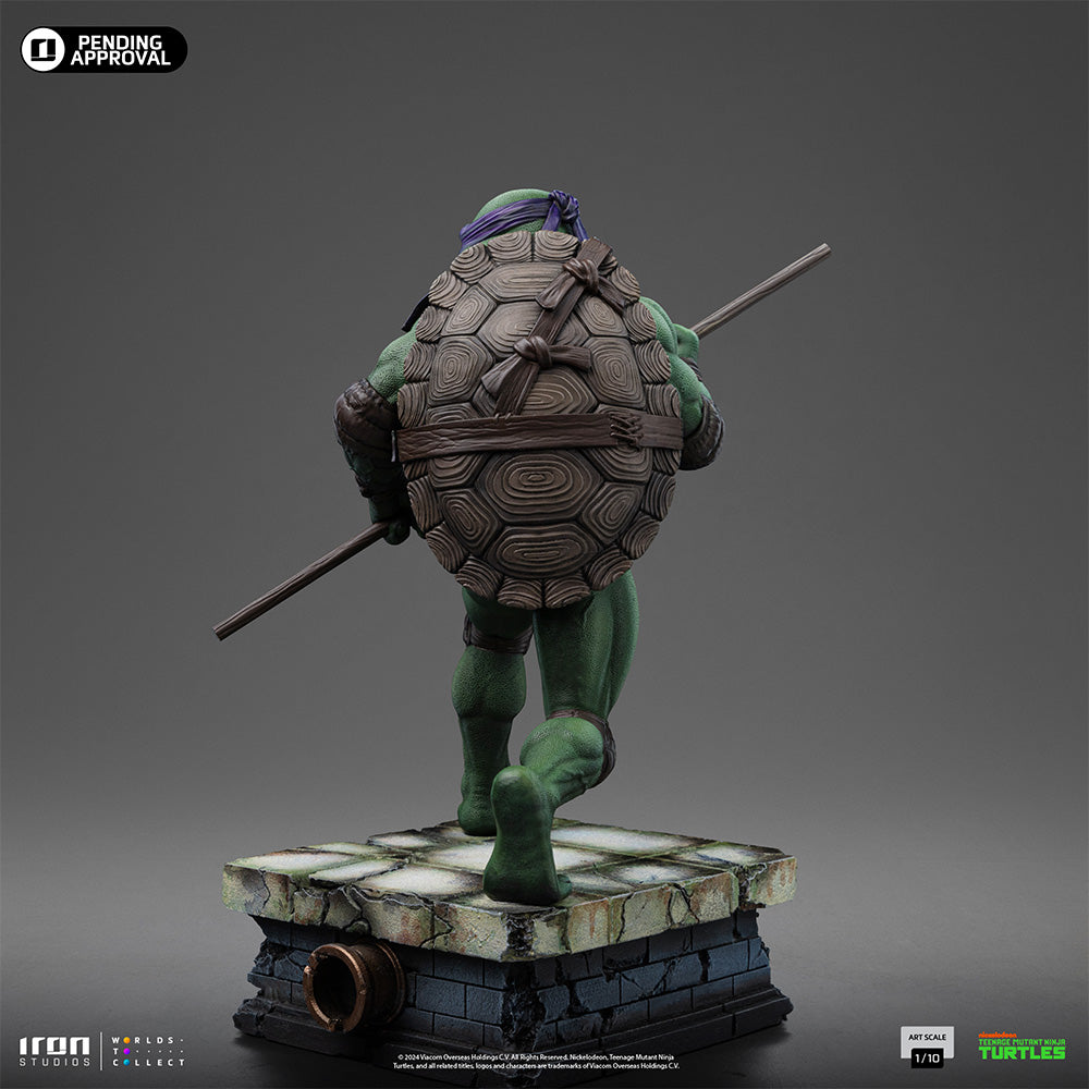 Estátua Donatello - As Tartarugas Ninja - Art Scale 1/10 - Iron Studios