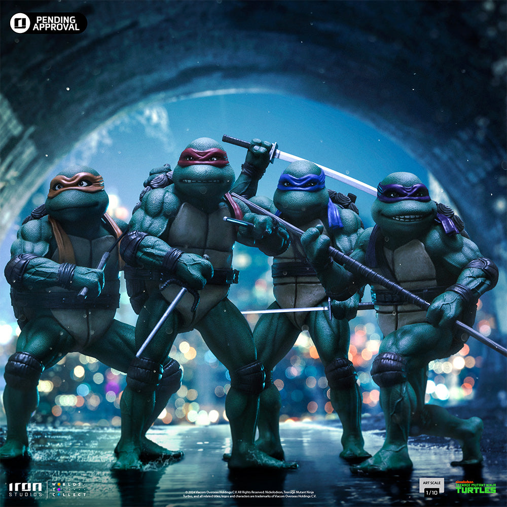 Estátua Donatello - As Tartarugas Ninja - Art Scale 1/10 - Iron Studios