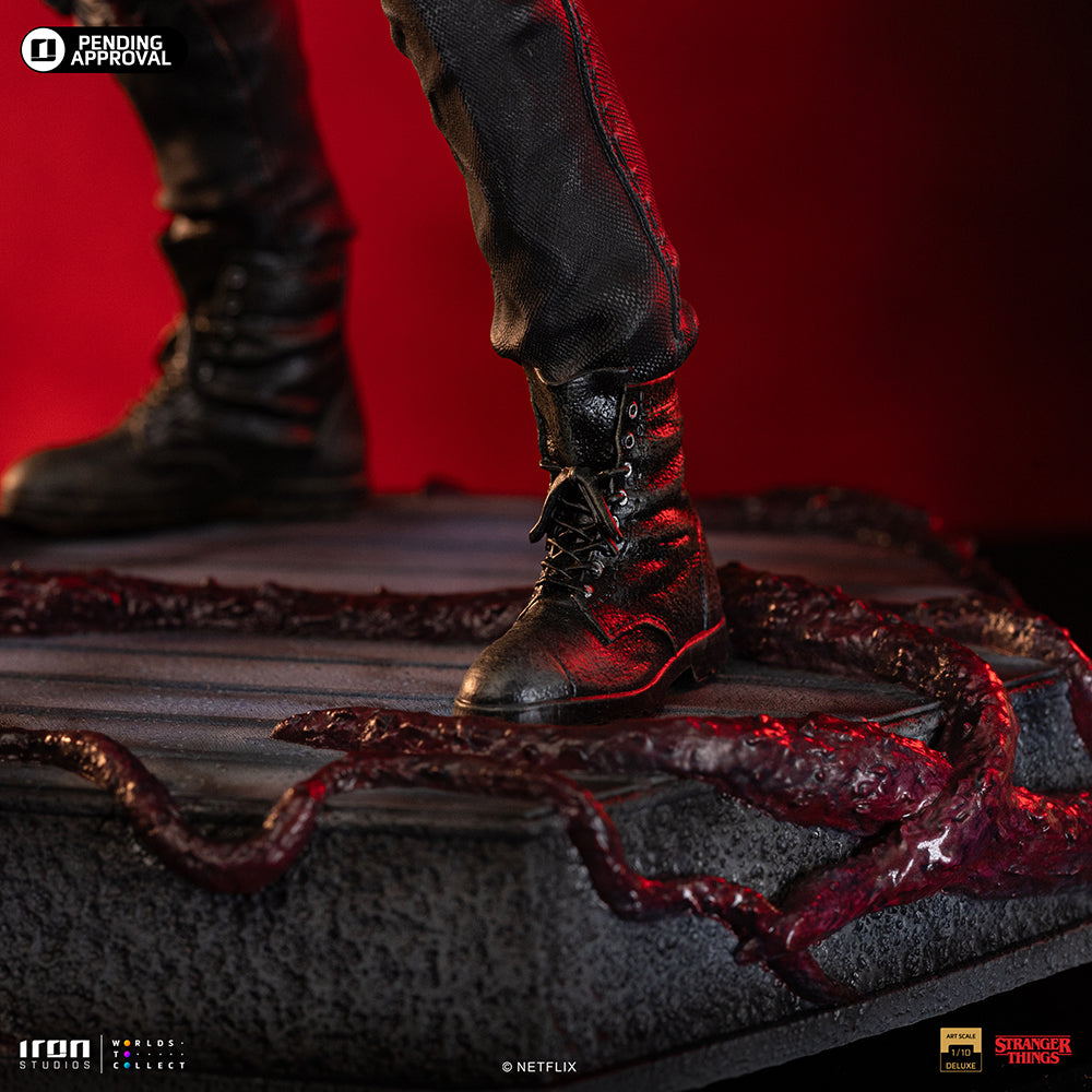 Estátua Eddie Munson - Strange Things - Art Scale 1/10 - Iron Studios