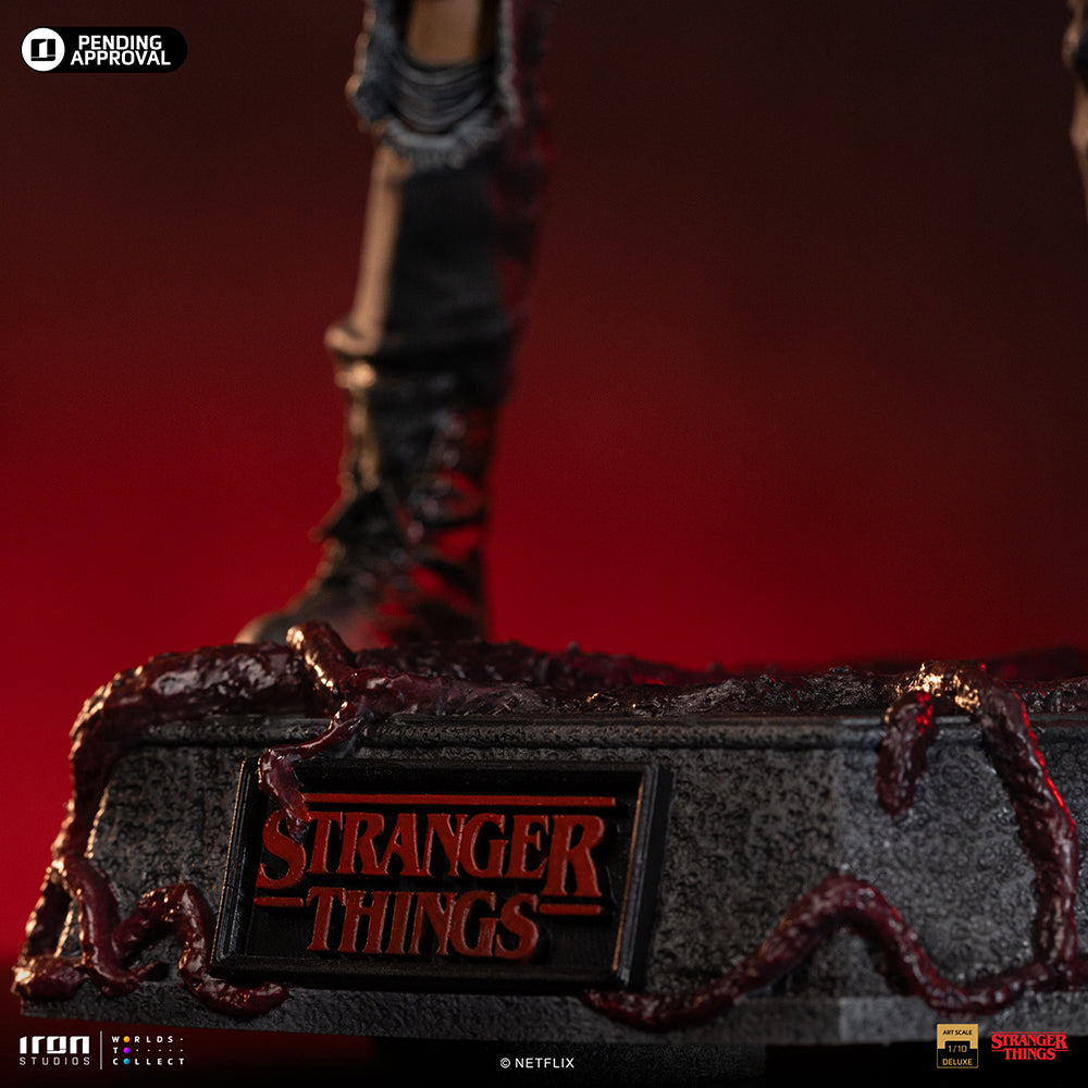 Estátua Eddie Munson - Strange Things - Art Scale 1/10 - Iron Studios