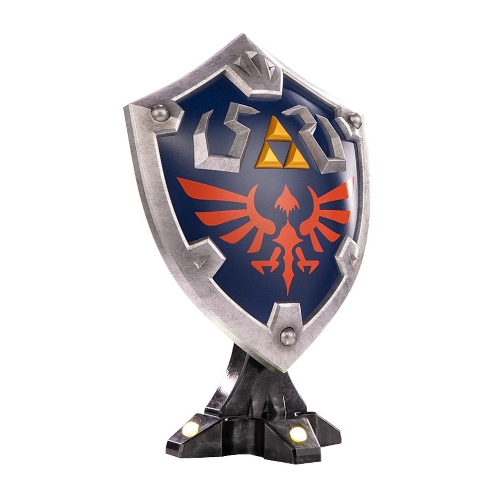 Estátua Escudo de Hylian - The Legend of Zelda Breath of the Wild - Collector´s Edition - First 4 Figures