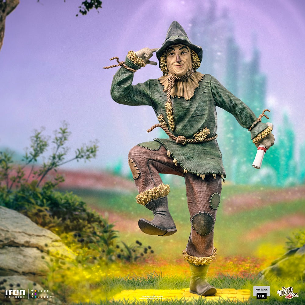 Estátua Espantalho - Mágico de Oz - Art Scale 1/10 - Iron Studios
