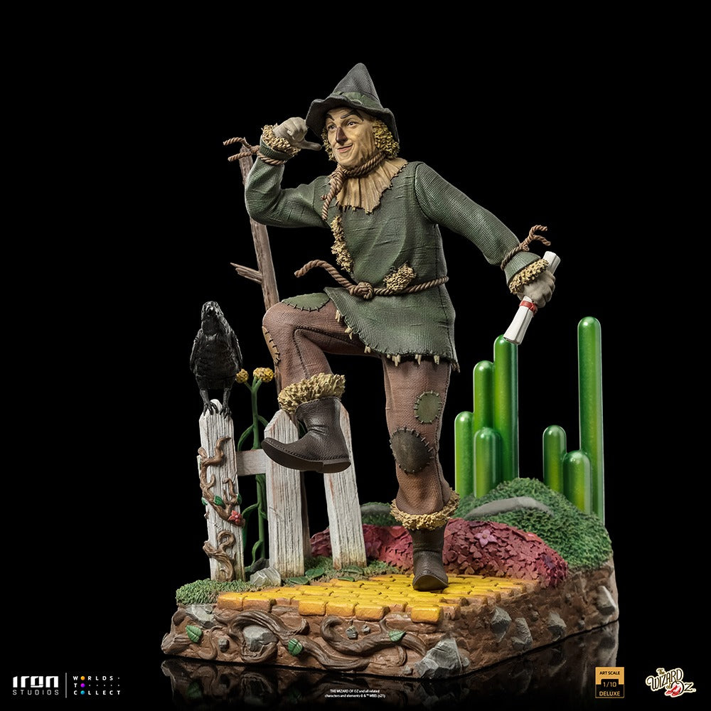 Estátua Espantalho Deluxe - Mágico de Oz - Art Scale 1/10 - Iron Studios