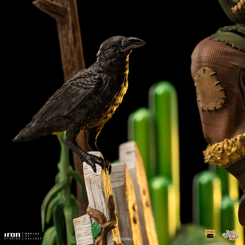 Estátua Espantalho Deluxe - Mágico de Oz - Art Scale 1/10 - Iron Studios