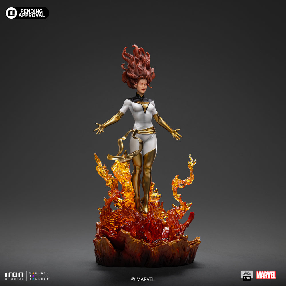 Estátua Fenix (White Version) - X-Men - Art Scale 1/10 - Iron Studios