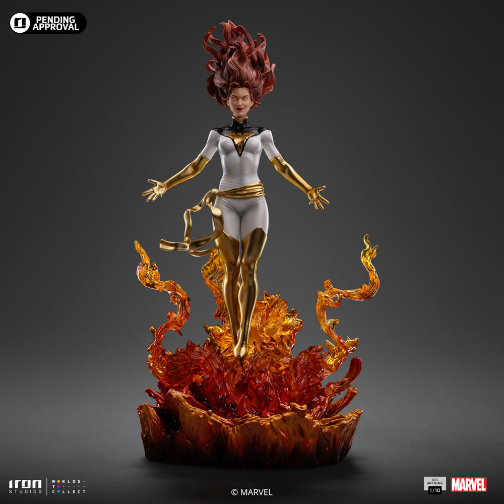 Estátua Fenix (White Version) - X-Men - Art Scale 1/10 - Iron Studios