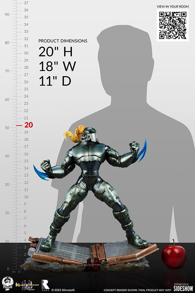 Estátua Fulgore Player 2 - Killer Instinct - Quarter Scale - PCS