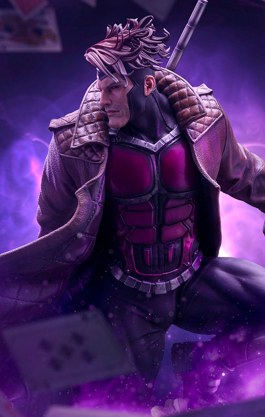 Estátua Gambit Comics - Marvel - Legacy Replica 1/4 - Iron Studios