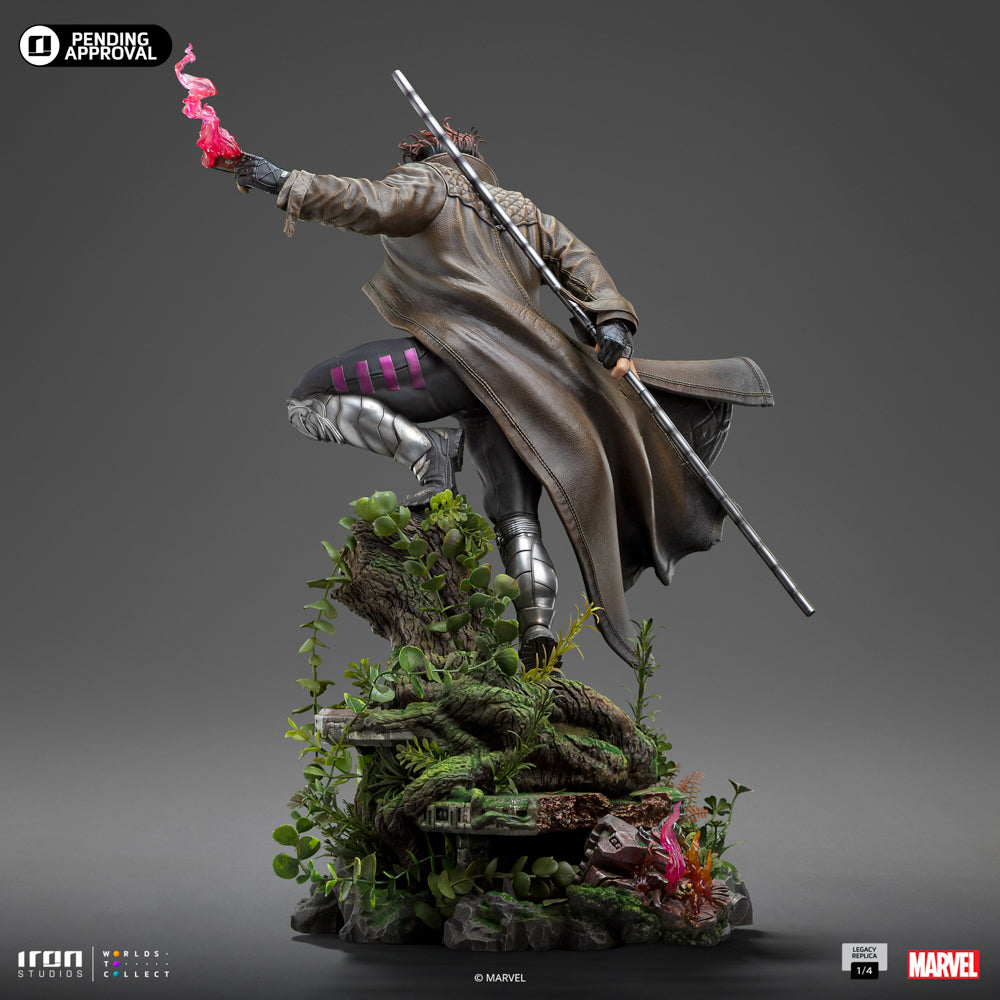Estátua Gambit Comics - Marvel - Legacy Replica 1/4 - Iron Studios
