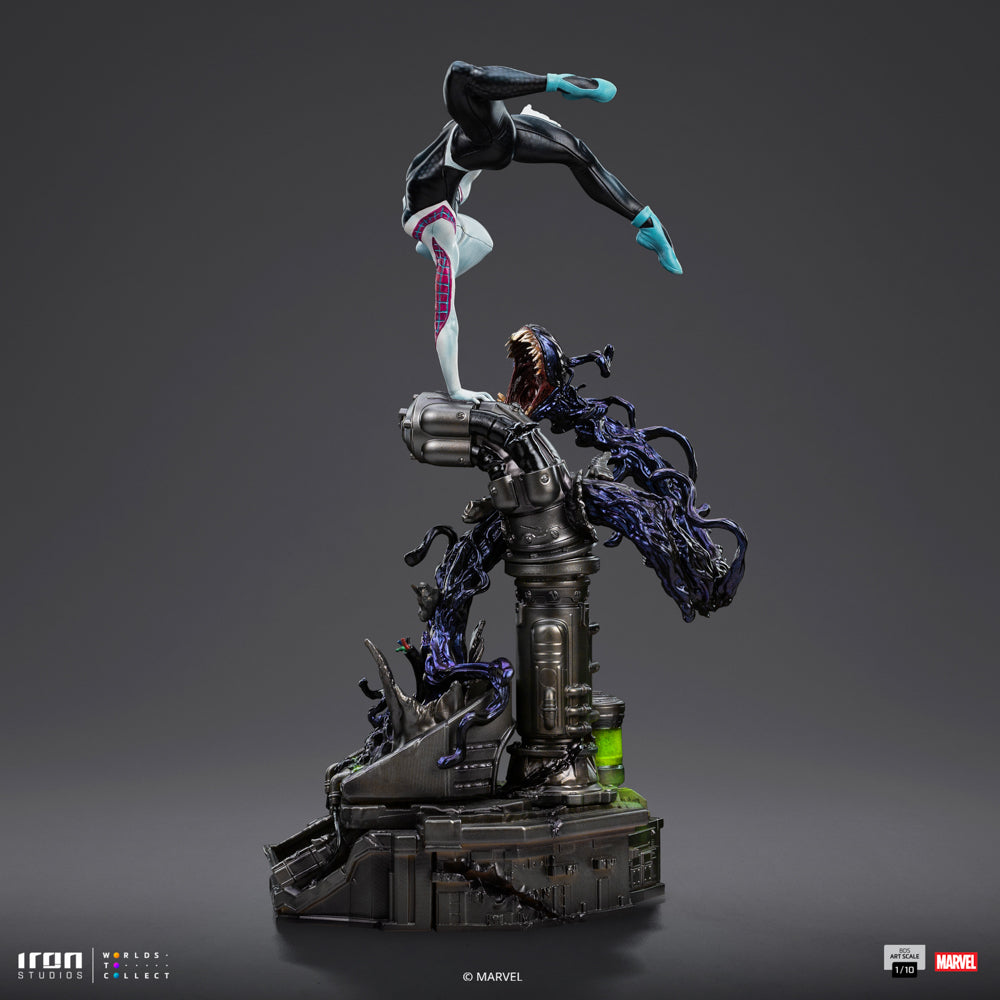 Estátua Ghost-Spider - Spider-Man vs Villains Diorama - BDS Art Scale 1/10 - Iron Studios