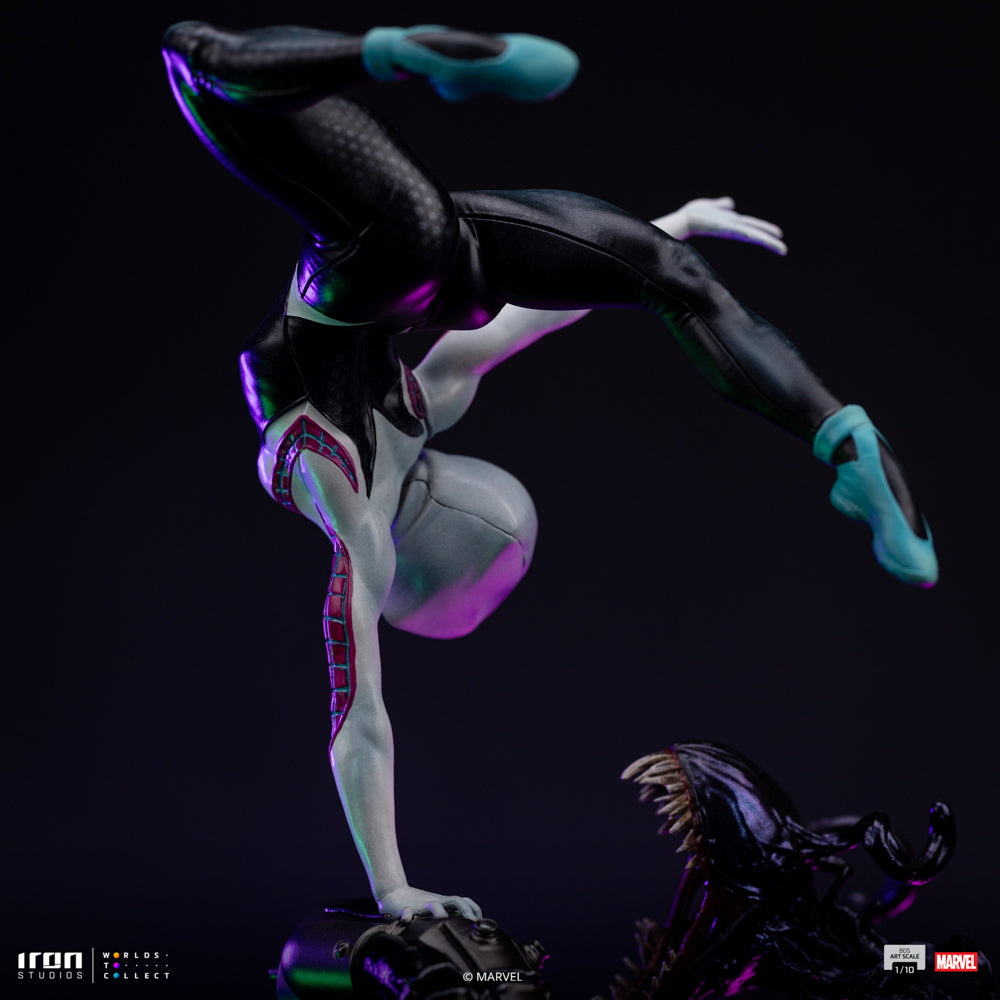 Estátua Ghost-Spider - Spider-Man vs Villains Diorama - BDS Art Scale 1/10 - Iron Studios