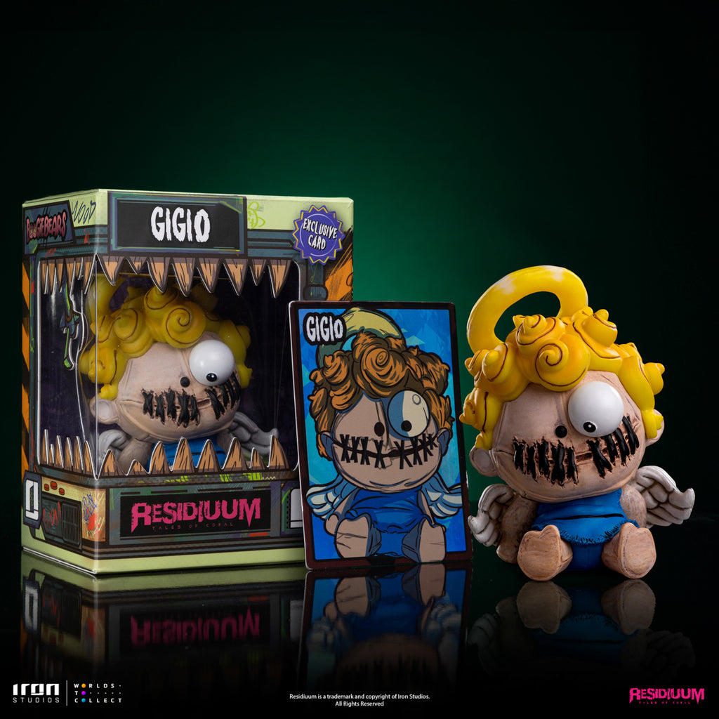 Estátua Gigio Monster - Residiuum Boogie Bears - Monster Scale - Iron Studios