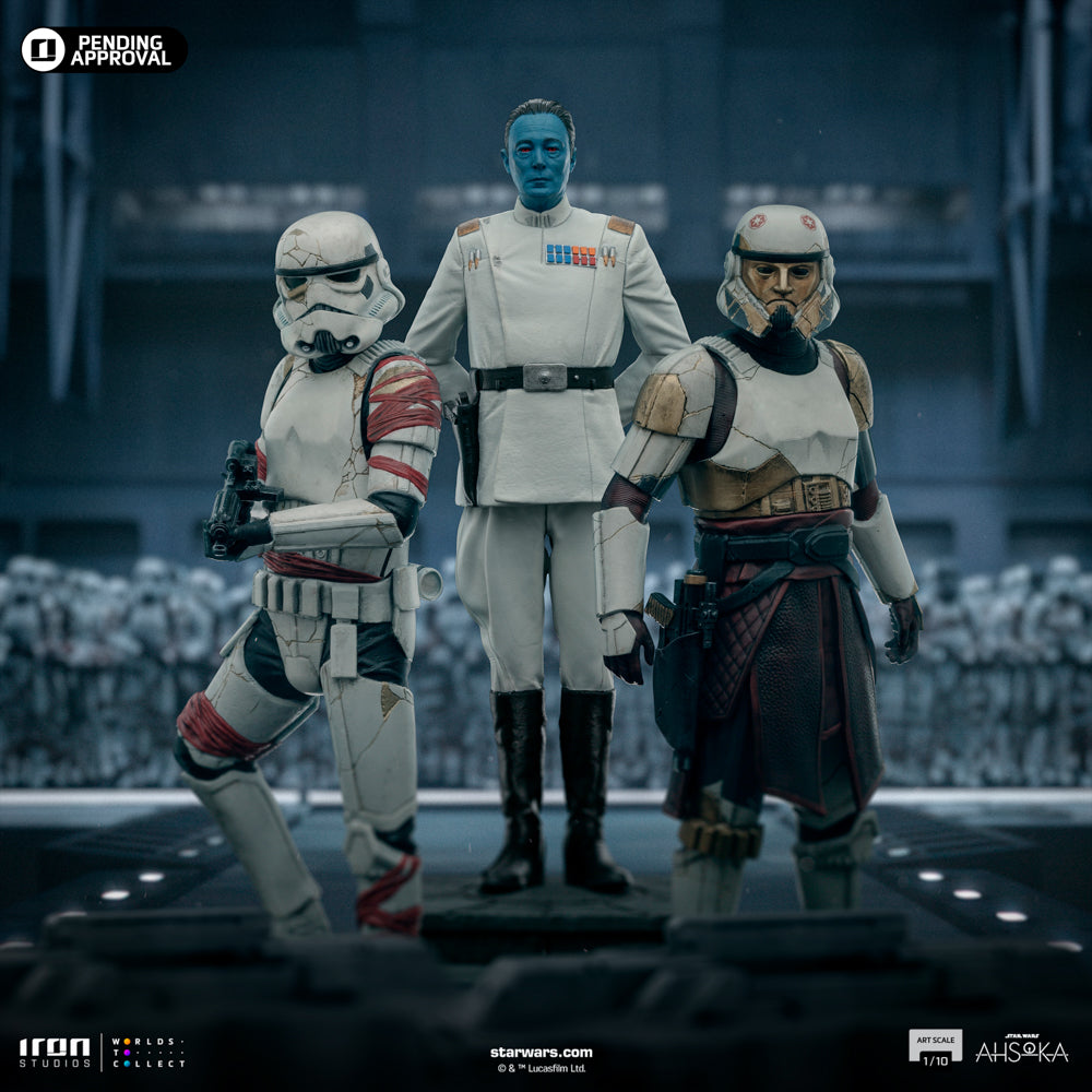 Estátua Grande Almirante Thrawn - Star Wars - Art Scale 1/10 - Iron Studios