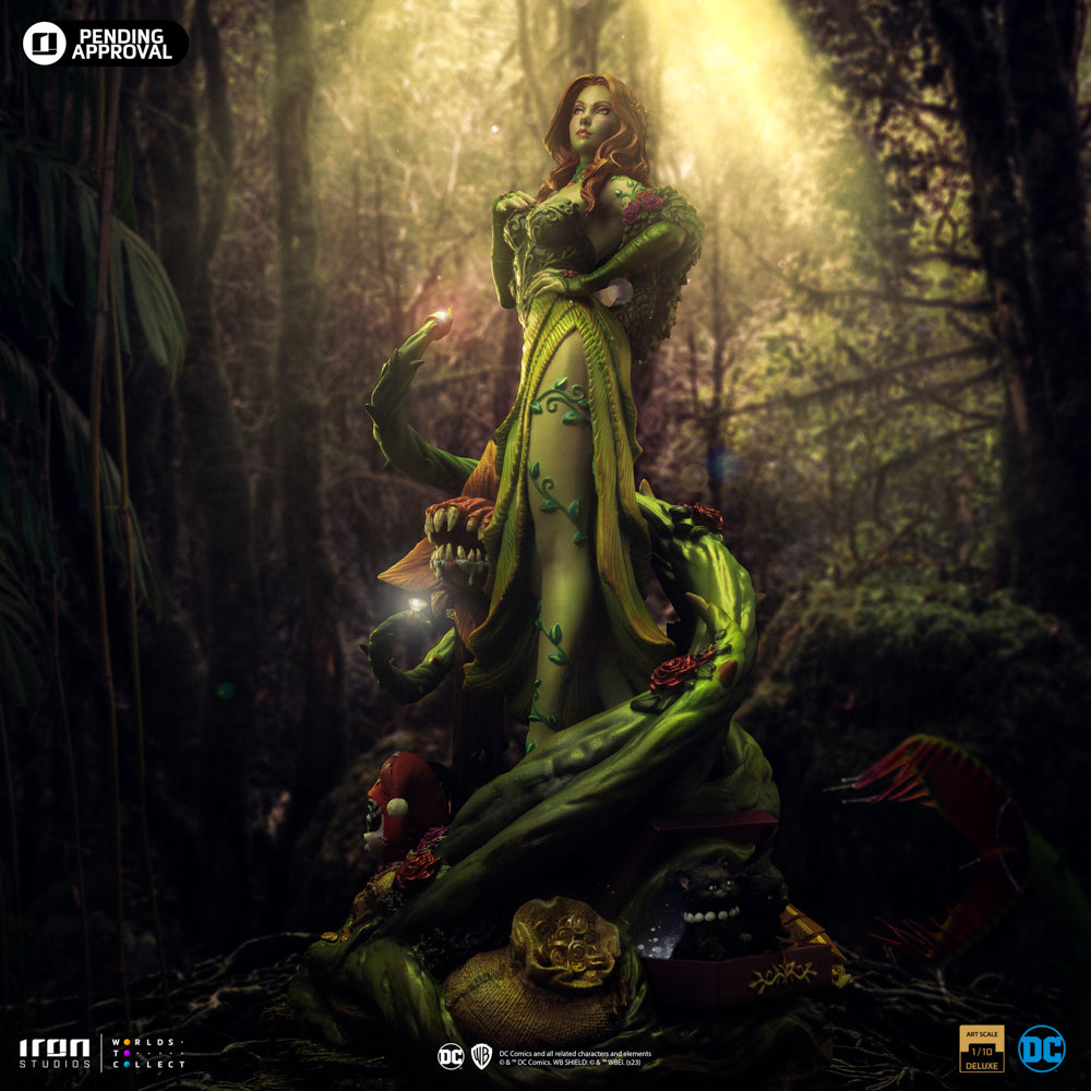 Estátua Hera Venenosa Deluxe Gotham Sirens - DC Comics - Art Scale 1/10 - Iron Studios