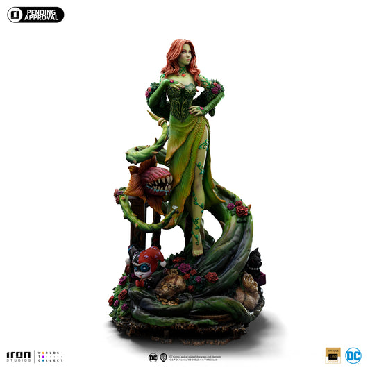 Estátua Hera Venenosa Deluxe Gotham Sirens - DC Comics - Art Scale 1/10 - Iron Studios