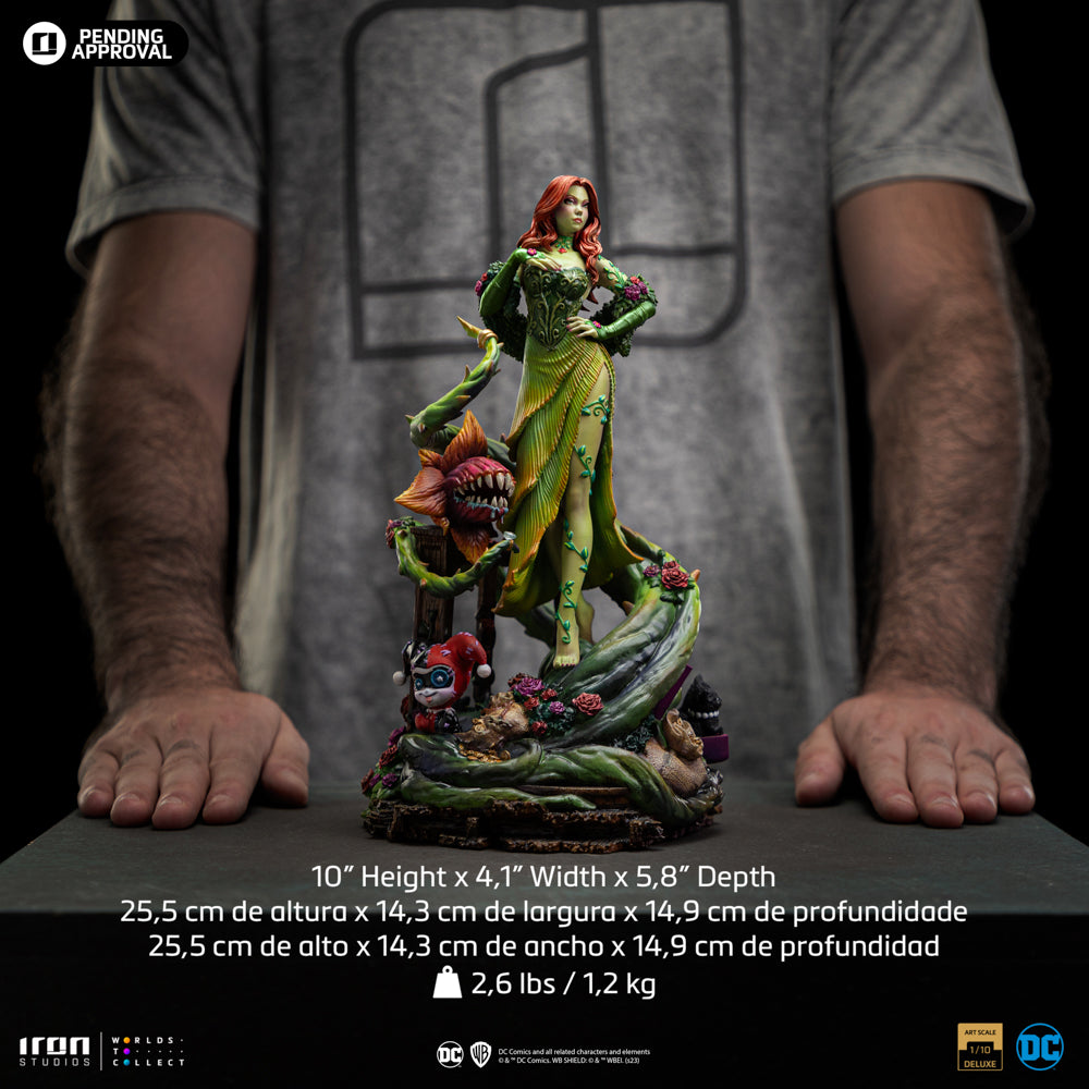 Estátua Hera Venenosa Deluxe Gotham Sirens - DC Comics - Art Scale 1/10 - Iron Studios