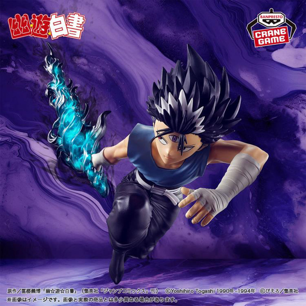 Estátua Hiei - Yu Yu Hakusho - Ankoku Bujutsukai - Banpresto - Bandai