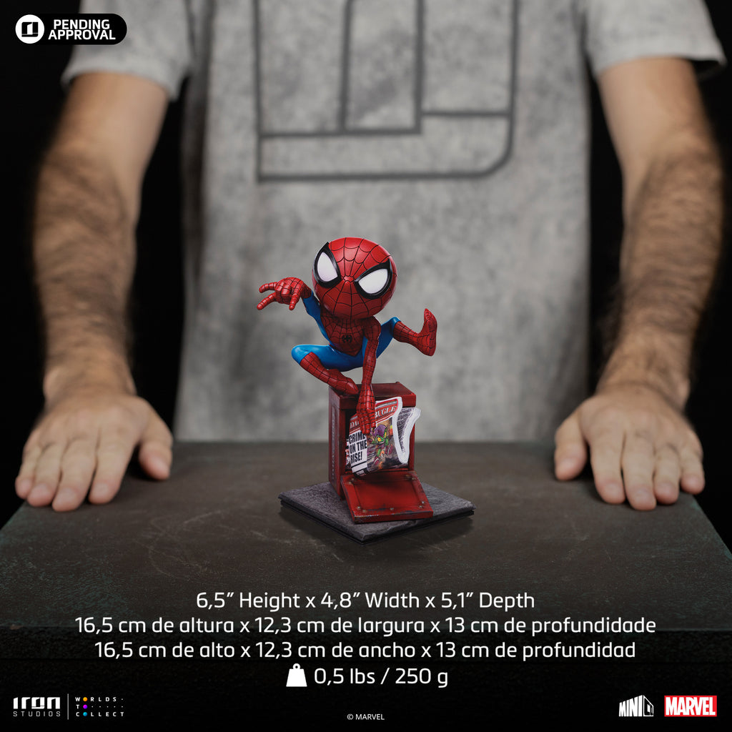 Estátua Homem Aranha - Marvel Comics - Minico - Iron Studios