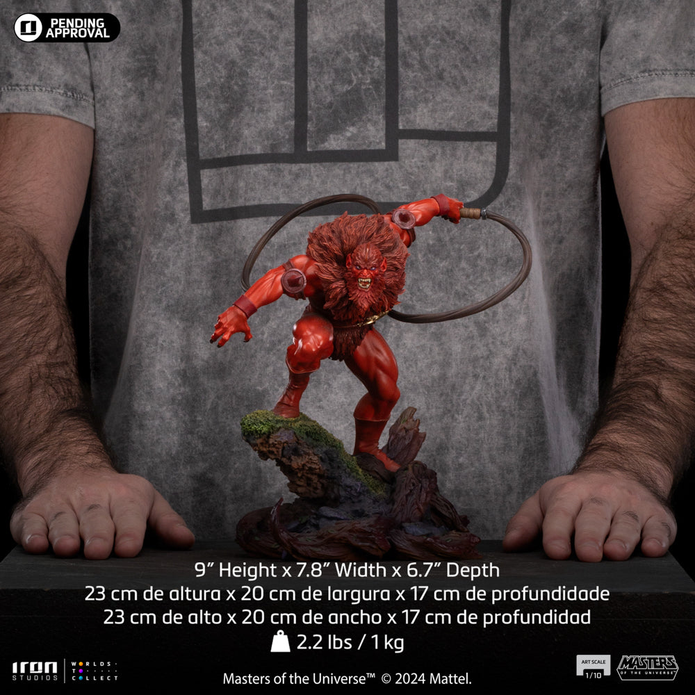 Estátua Homem-Fera Variant - He-Man e os Mestres do Universo - Art Scale 1/10 - Iron Studios