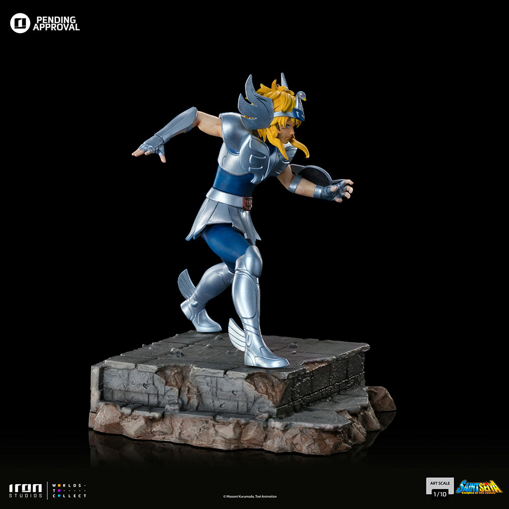 Estátua Hyoga de Cisne - Os Cavaleiros do Zodíaco - Art Scale 1/10 - Iron Studios