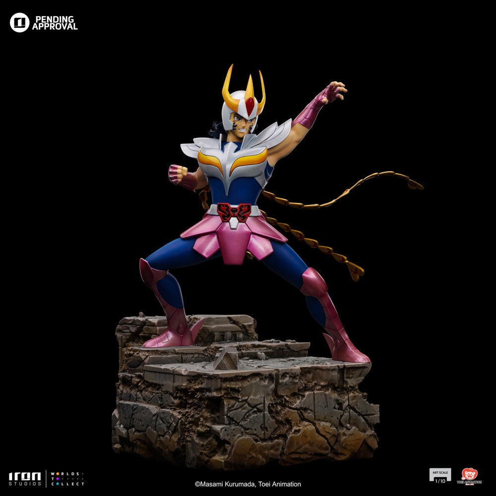 Estátua Ikki de Fenix - Os Cavaleiros do Zodíaco - Art Scale 1/10 - Iron Studios