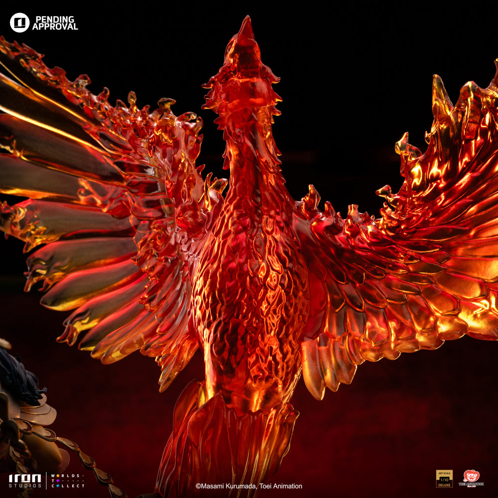 Estátua Ikki de Fenix Deluxe - Os Cavaleiros do Zodíaco - Art Scale 1/10 - Iron Studios