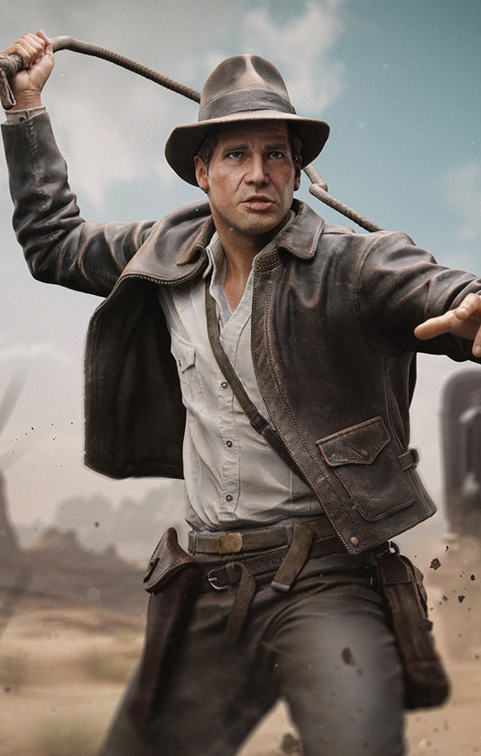 Estátua Indiana Jones - Indiana Jones - Legacy Replica 1/4 - Iron Studios