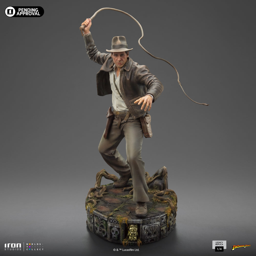 Estátua Indiana Jones - Indiana Jones - Legacy Replica 1/4 - Iron Studios