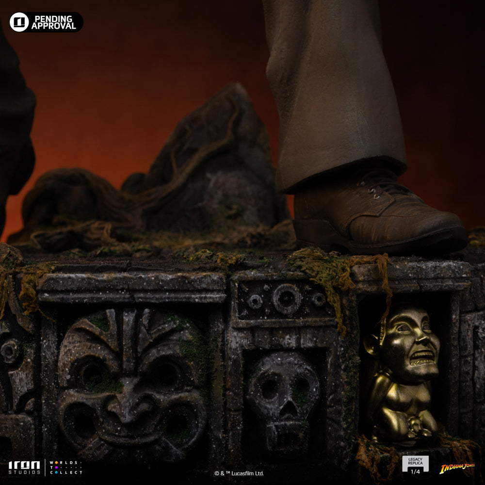 Estátua Indiana Jones - Indiana Jones - Legacy Replica 1/4 - Iron Studios