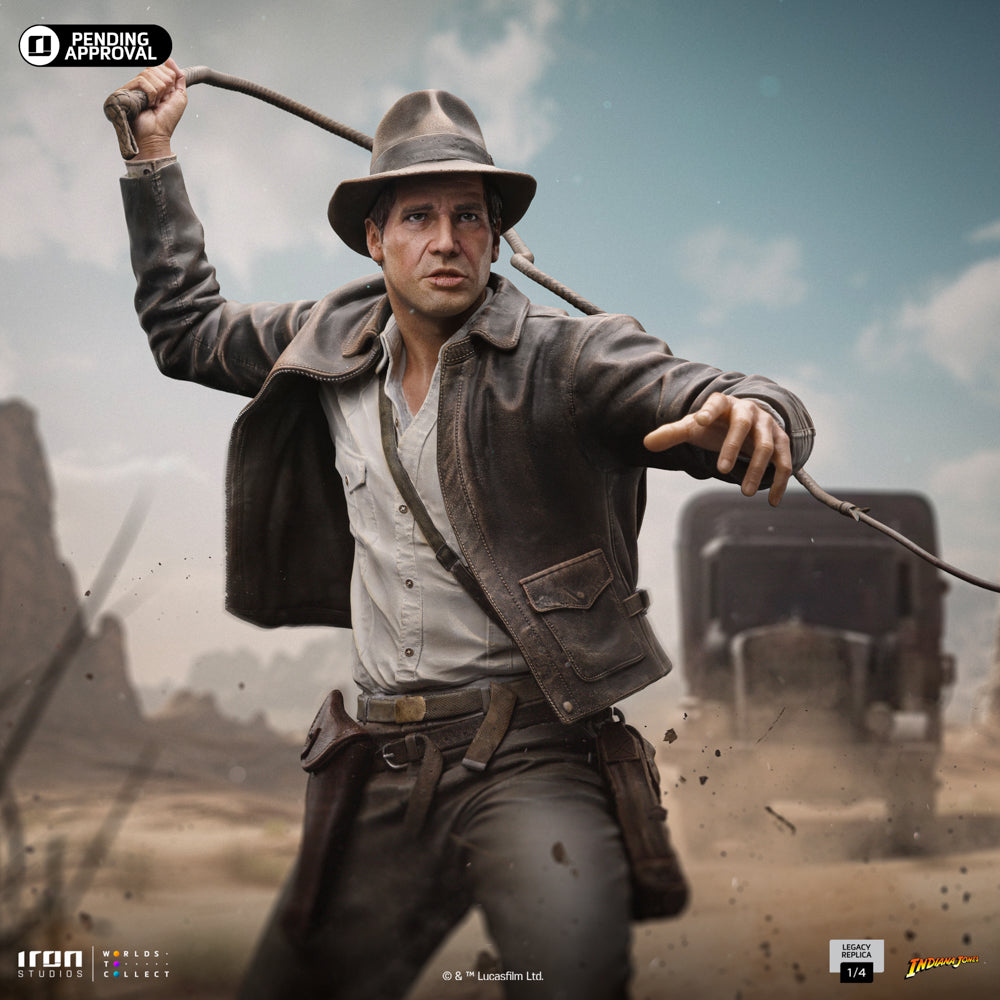 Estátua Indiana Jones - Indiana Jones - Legacy Replica 1/4 - Iron Studios