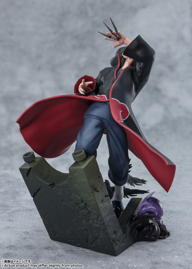 Estátua Itachi Uchiha The Light and Dark of The Mangekyo Sharingan - Naruto Shippuden - Figuarts Zero - Bandai