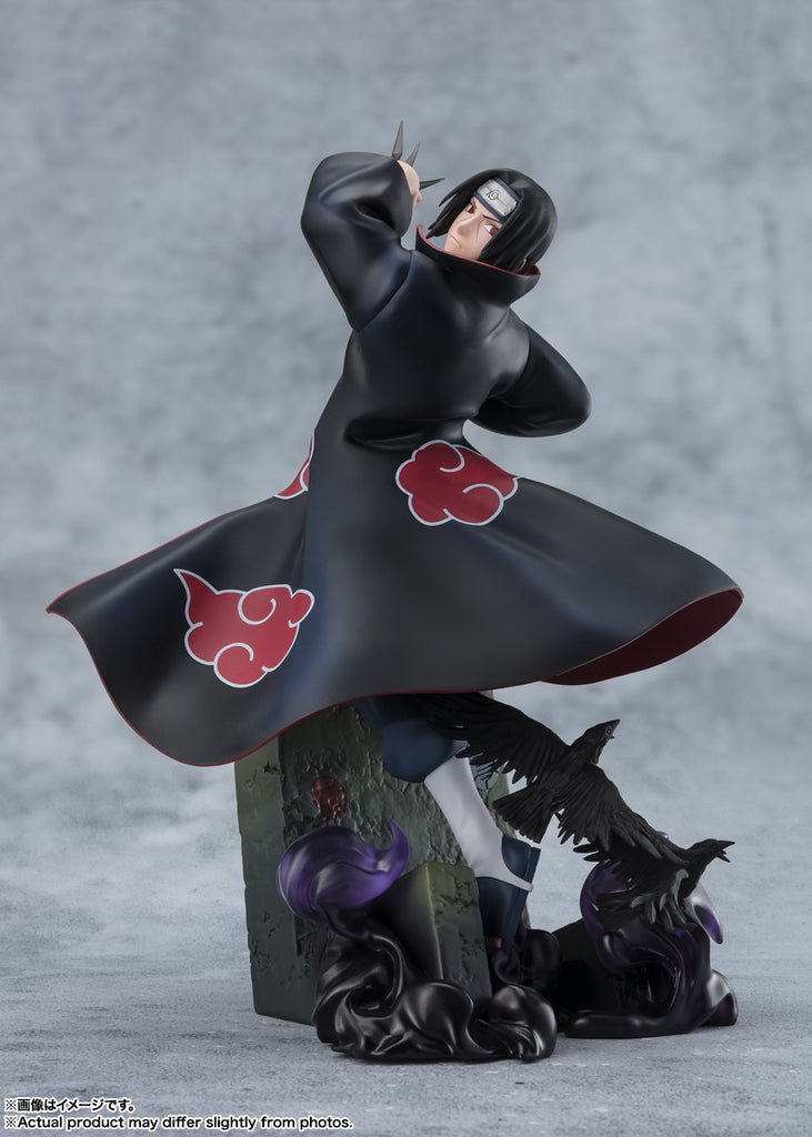 Estátua Itachi Uchiha The Light and Dark of The Mangekyo Sharingan - Naruto Shippuden - Figuarts Zero - Bandai