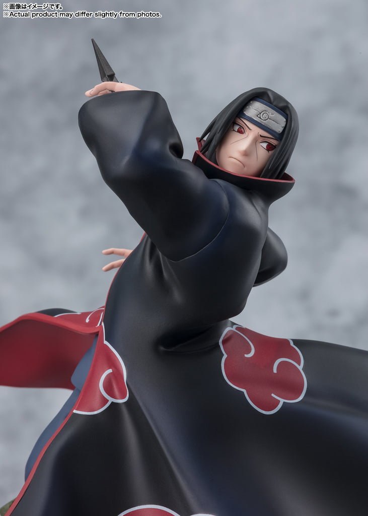 Estátua Itachi Uchiha The Light and Dark of The Mangekyo Sharingan - Naruto Shippuden - Figuarts Zero - Bandai