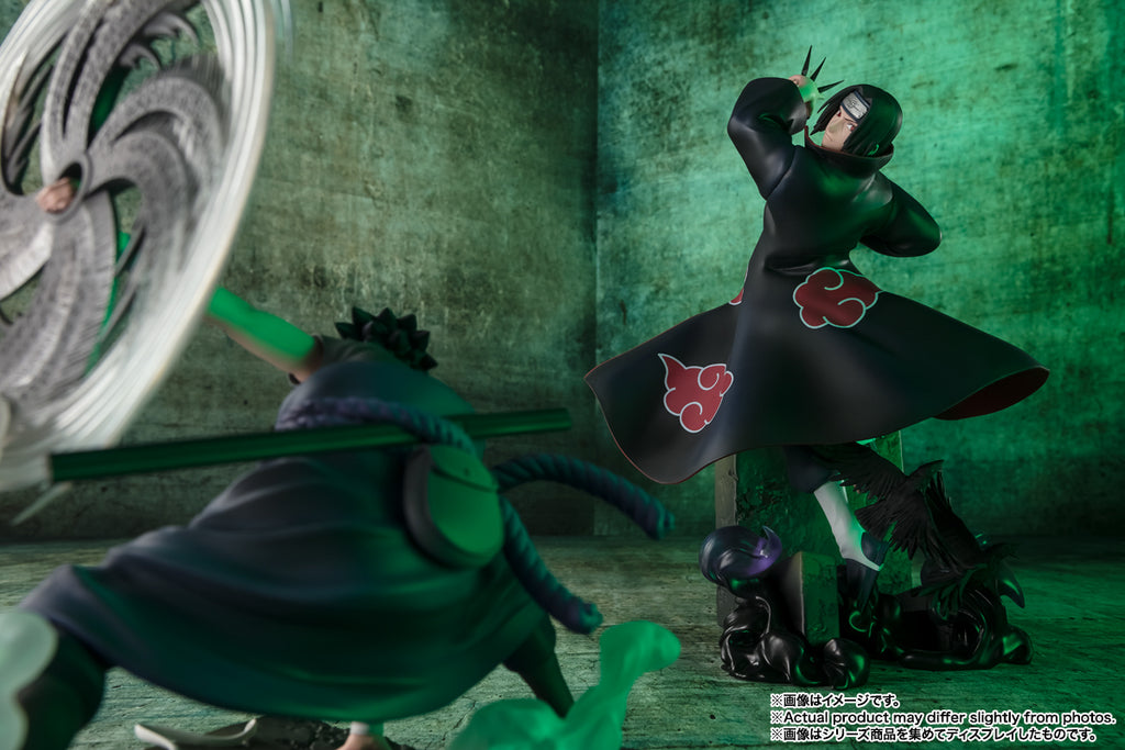 Estátua Itachi Uchiha The Light and Dark of The Mangekyo Sharingan - Naruto Shippuden - Figuarts Zero - Bandai