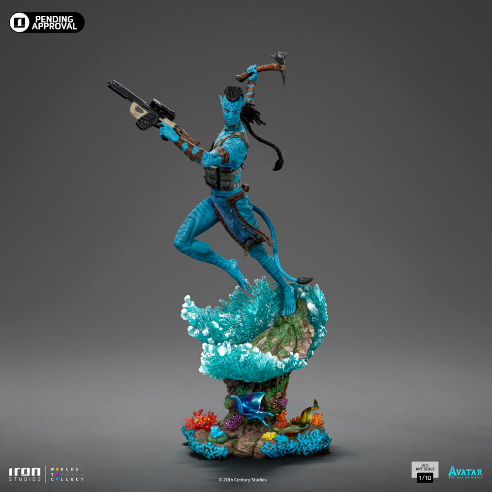 Estátua Jake Sully - Avatar 2 - Art Scale 1/10 - Iron Studios