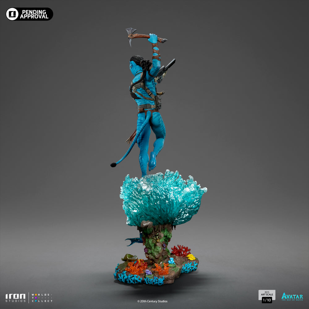 Estátua Jake Sully - Avatar 2 - Art Scale 1/10 - Iron Studios