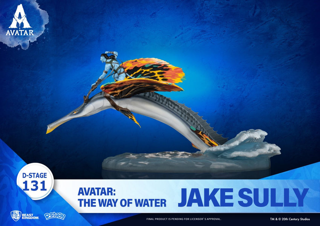 Estátua Jake Sully - Avatar The Way of Water - D-Stage - Beast Kingdom