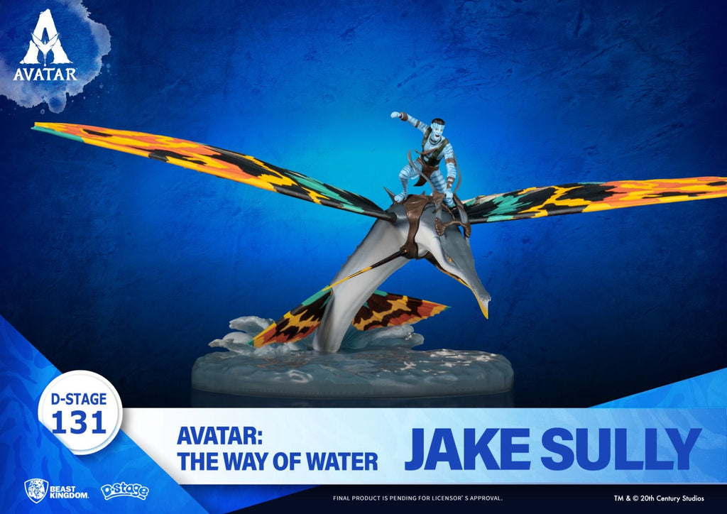 Estátua Jake Sully - Avatar The Way of Water - D-Stage - Beast Kingdom