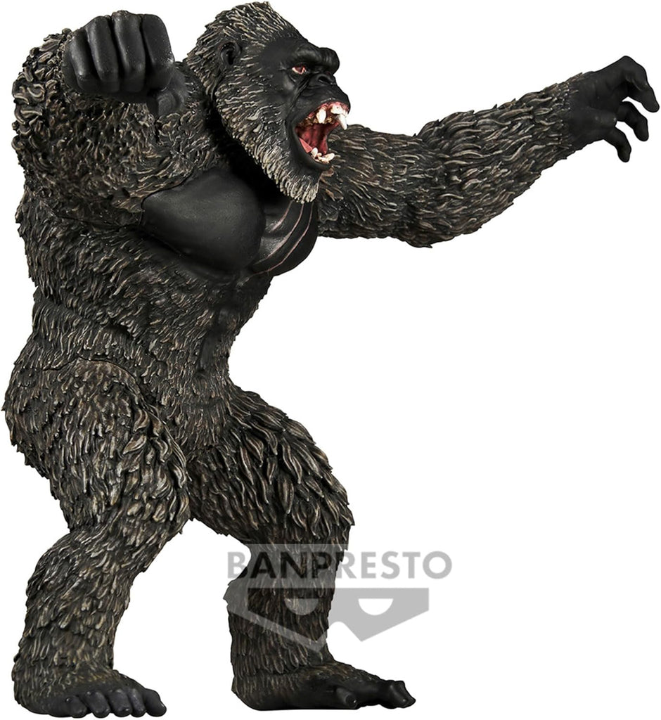 Estátua Kong - GodzillaxKong The New Empire - Monsters Roar Attack - Banpresto - Bandai