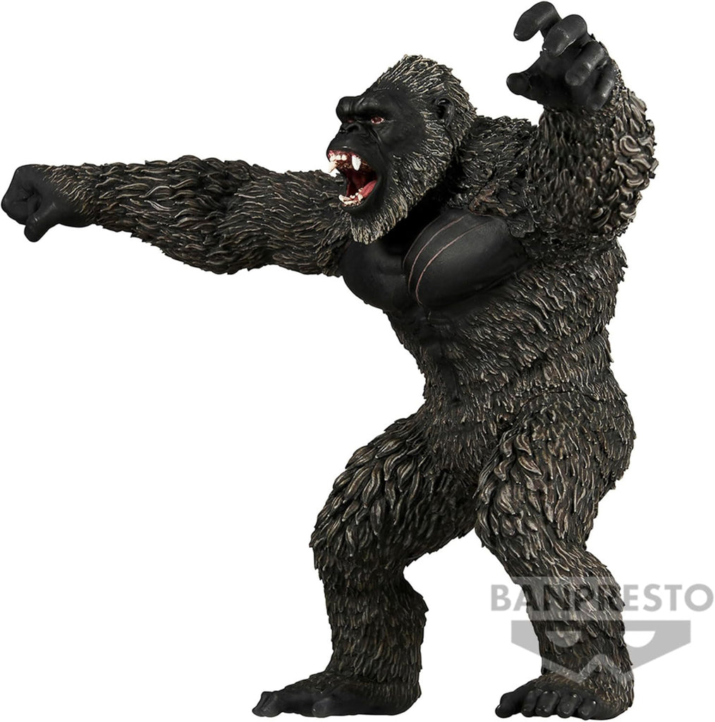 Estátua Kong - GodzillaxKong The New Empire - Monsters Roar Attack - Banpresto - Bandai
