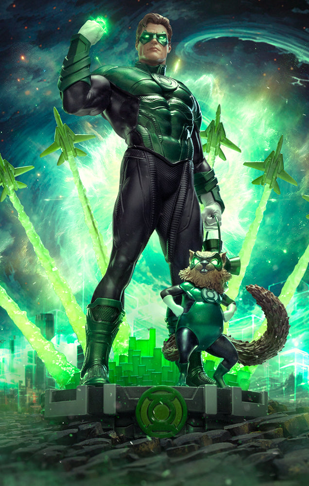 Estátua Lanterna Verde Unleashed - DC Comics - Art Scale 1/10 - Iron Studios