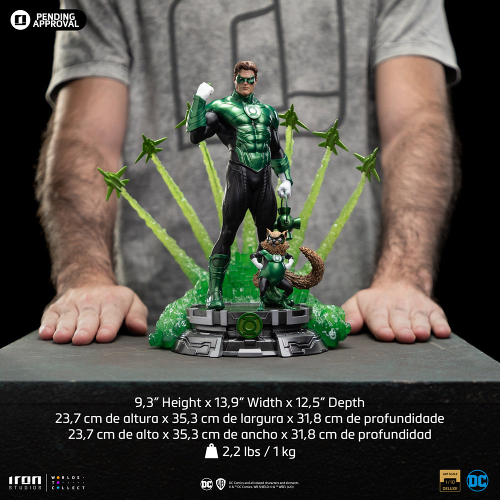 Estátua Lanterna Verde Unleashed - DC Comics - Art Scale 1/10 - Iron Studios
