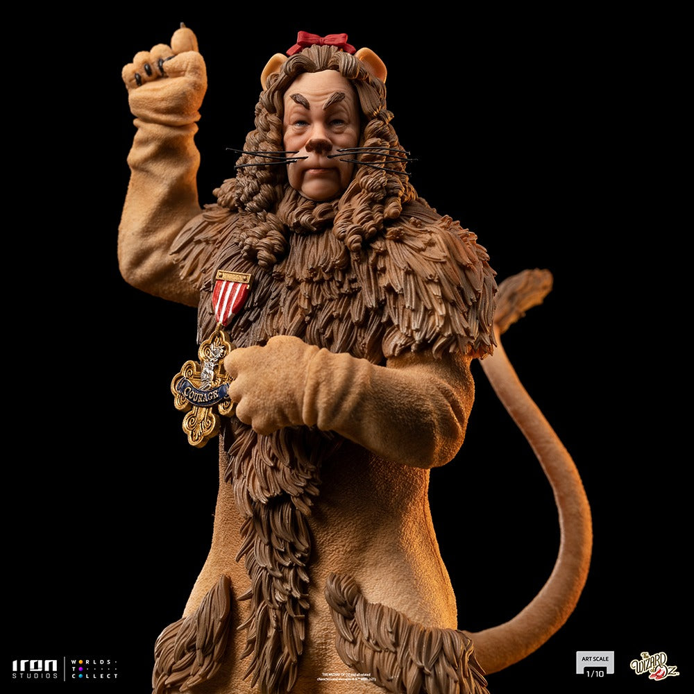 Estátua Leão Covarde - Mágico de Oz - Art Scale 1/10 - Iron Studios