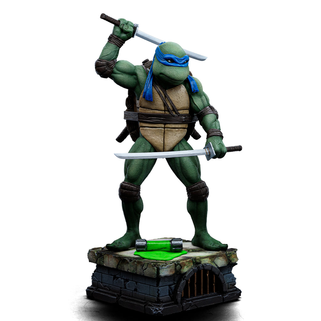 Estátua Leonardo - As Tartarugas Ninja - Art Scale 1/10 - Iron Studios