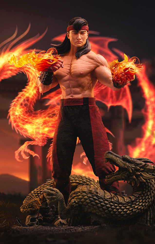 Estátua Liu Kang - Mortal Kombat - Art Scale 1/10 - Iron Studios