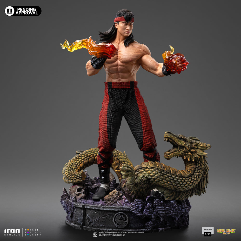 Estátua Liu Kang - Mortal Kombat - Art Scale 1/10 - Iron Studios
