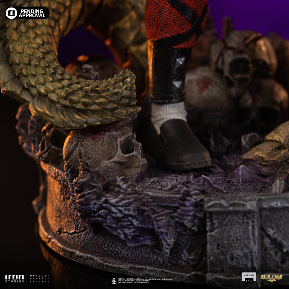 Estátua Liu Kang - Mortal Kombat - Art Scale 1/10 - Iron Studios