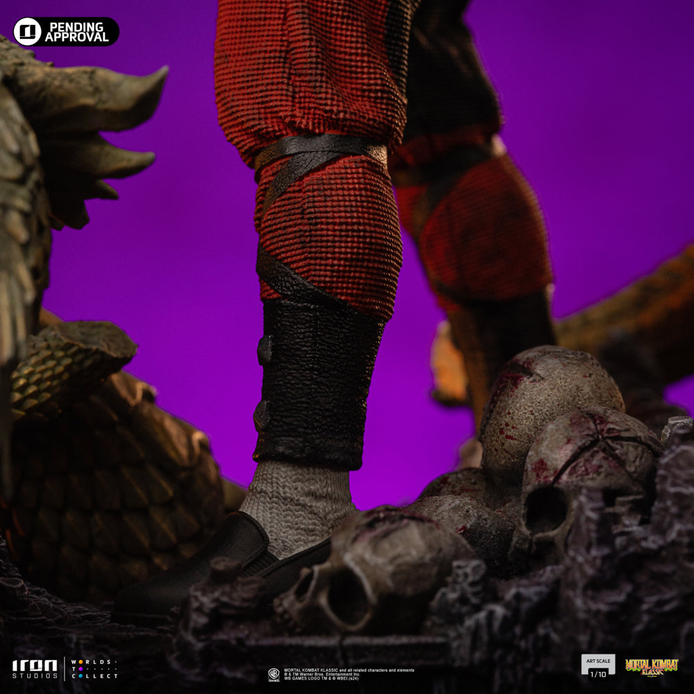 Estátua Liu Kang - Mortal Kombat - Art Scale 1/10 - Iron Studios
