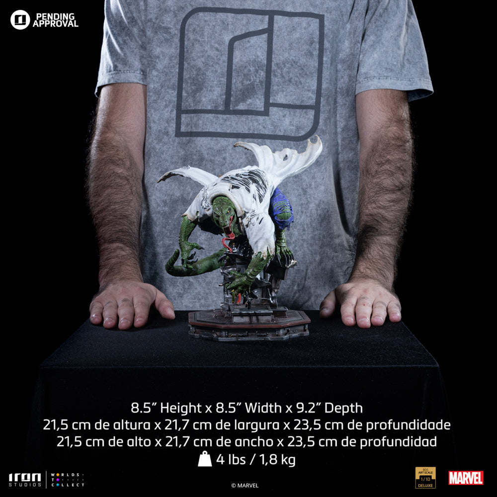 Estátua Lizard - Spider-Man vs Villains - Art Scale 1/10 - Iron Studios